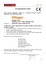 Preview for 52 page of Villager Villager VCB 6E Original Instruction Manual