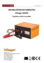 Preview for 82 page of Villager Villager VCB 6E Original Instruction Manual