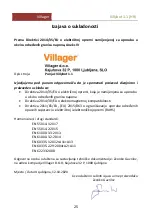 Предварительный просмотр 126 страницы Villager Villybot 1.1 Original Instruction Manual