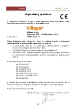 Preview for 151 page of Villager Villybot 1.1 Original Instruction Manual