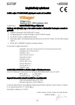 Preview for 181 page of Villager Villybot 2.0 Original Instruction Manual