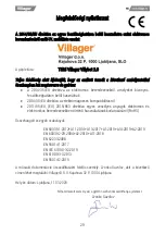 Preview for 182 page of Villager Villybot 2.0 Original Instruction Manual