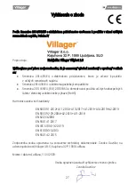 Preview for 271 page of Villager Villybot 2.0 Original Instruction Manual