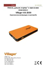 Preview for 33 page of Villager VJS 2500 Original Instruction Manual