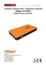 Preview for 43 page of Villager VJS 2500 Original Instruction Manual