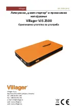 Preview for 63 page of Villager VJS 2500 Original Instruction Manual