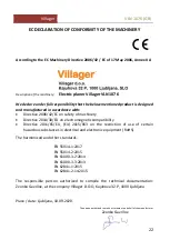 Preview for 48 page of Villager VLN 1076 Original Instruction Manual