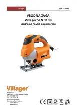 Предварительный просмотр 1 страницы Villager VLN 1108 Original Instruction Manual