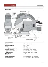 Предварительный просмотр 8 страницы Villager VLN 1108 Original Instruction Manual