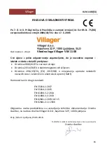 Предварительный просмотр 16 страницы Villager VLN 1108 Original Instruction Manual