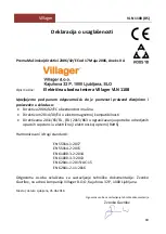 Предварительный просмотр 50 страницы Villager VLN 1108 Original Instruction Manual