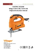 Preview for 16 page of Villager VLN 1140 Original Instruction Manual