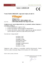 Preview for 81 page of Villager VLN 1140 Original Instruction Manual