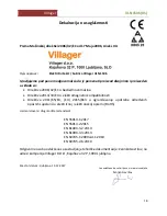 Preview for 50 page of Villager VLN 1506 Original Instruction Manual