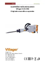 Villager VLN 1760 Original Instruction Manual preview