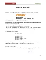 Предварительный просмотр 26 страницы Villager VLN 250 Original Operating Manual