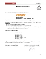 Предварительный просмотр 41 страницы Villager VLN 250 Original Operating Manual