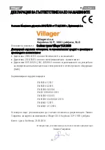 Предварительный просмотр 53 страницы Villager VLN 2620 Manual