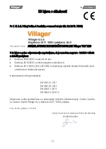 Preview for 13 page of Villager VLN 7220 Original Instruction Manual