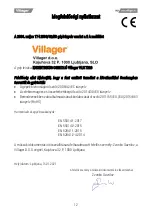 Preview for 78 page of Villager VLN 7220 Original Instruction Manual