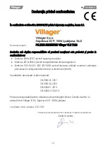 Preview for 105 page of Villager VLN 7220 Original Instruction Manual