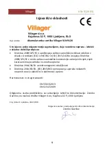 Preview for 9 page of Villager VLN 9120 Original Instruction Manual