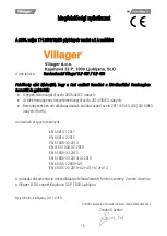 Preview for 102 page of Villager VLP 407 Original Instruction Manual