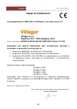 Preview for 174 page of Villager VLP 5420 Original Instruction Manual