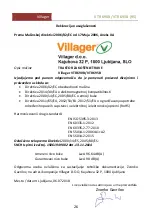 Preview for 78 page of Villager VTR 690B Manual