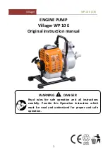 Предварительный просмотр 13 страницы Villager WP 10 E Original Instruction Manual