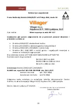 Предварительный просмотр 37 страницы Villager WP 10 E Original Instruction Manual