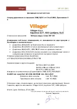 Предварительный просмотр 50 страницы Villager WP 10 E Original Instruction Manual