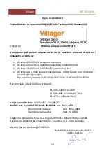 Предварительный просмотр 62 страницы Villager WP 10 E Original Instruction Manual