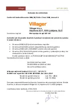 Предварительный просмотр 100 страницы Villager WP 10 E Original Instruction Manual