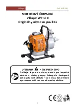 Предварительный просмотр 101 страницы Villager WP 10 E Original Instruction Manual