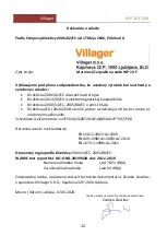 Предварительный просмотр 112 страницы Villager WP 10 E Original Instruction Manual