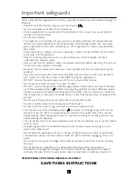 Предварительный просмотр 2 страницы Villaware BVVLESSL01 Instruction Manual