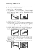 Предварительный просмотр 7 страницы Villaware BVVLESSL01 Instruction Manual