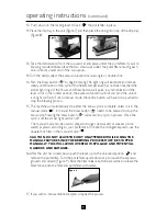 Предварительный просмотр 8 страницы Villaware BVVLESSL01 Instruction Manual