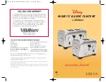 Villaware Disney Mickey's Classic 5555-07 Instruction Booklet preview