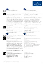 Preview for 3 page of Villeroy & Boch Finero C53101DH Installation Instruction