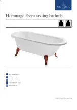 Предварительный просмотр 1 страницы Villeroy & Boch Hommage Duo UBQ180HOM7W0V-01 Installation Instructions