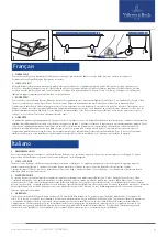 Предварительный просмотр 3 страницы Villeroy & Boch Hommage Duo UBQ180HOM7W0V-01 Installation Instructions