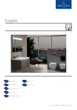 Villeroy & Boch Legato B765L0RK Installation Instruction preview