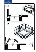 Предварительный просмотр 10 страницы Villeroy & Boch Squaro Super Flat Installation Instructions Manual