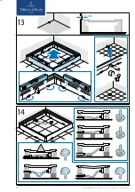 Preview for 12 page of Villeroy & Boch Squaro Super Flat Installation Instructions Manual