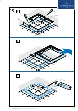 Предварительный просмотр 13 страницы Villeroy & Boch Squaro Super Flat Installation Instructions Manual