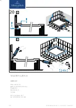 Предварительный просмотр 16 страницы Villeroy & Boch Squaro Super Flat Installation Instructions Manual