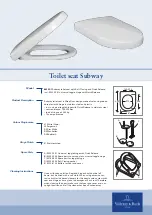 Villeroy & Boch Subway Quick Start Manual предпросмотр