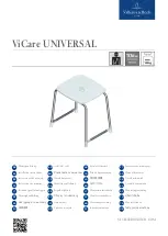 Villeroy & Boch ViCare UNIVERSAL 921704 68 Installation Instructions preview